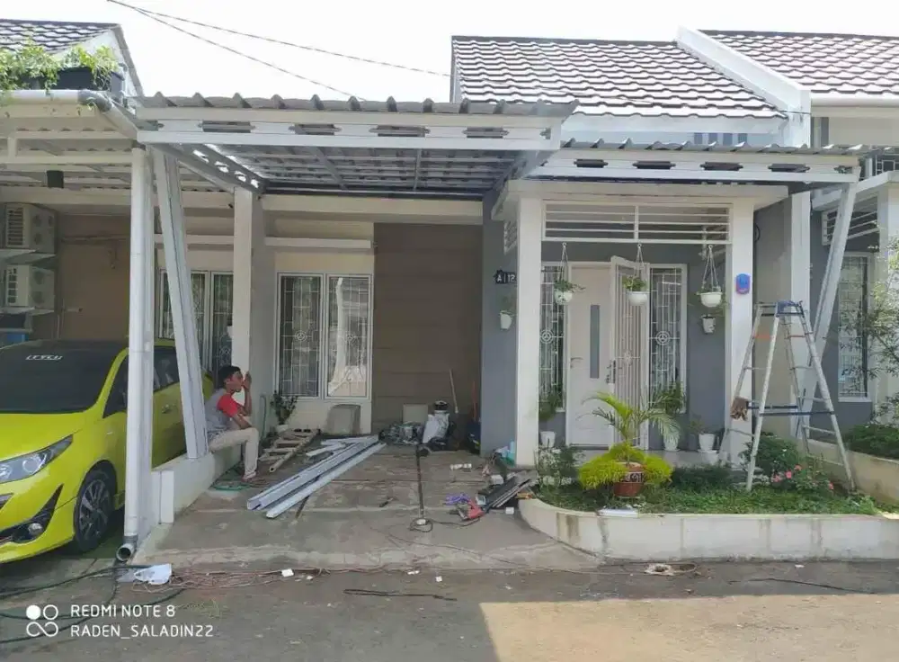 Kanopi baja ringan atap upvc