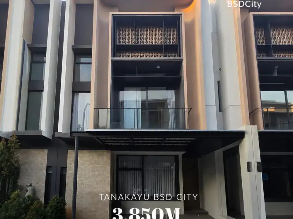 BRAND NEW Rumah di Tanakayu Vasya BSD seberang EASTVARA