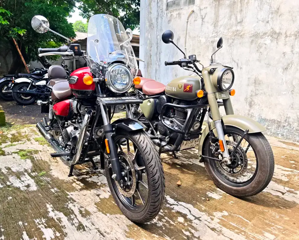 Bs Kredit/TT Royal Enfield Classic 350 Meteor Signal Full Aksesories