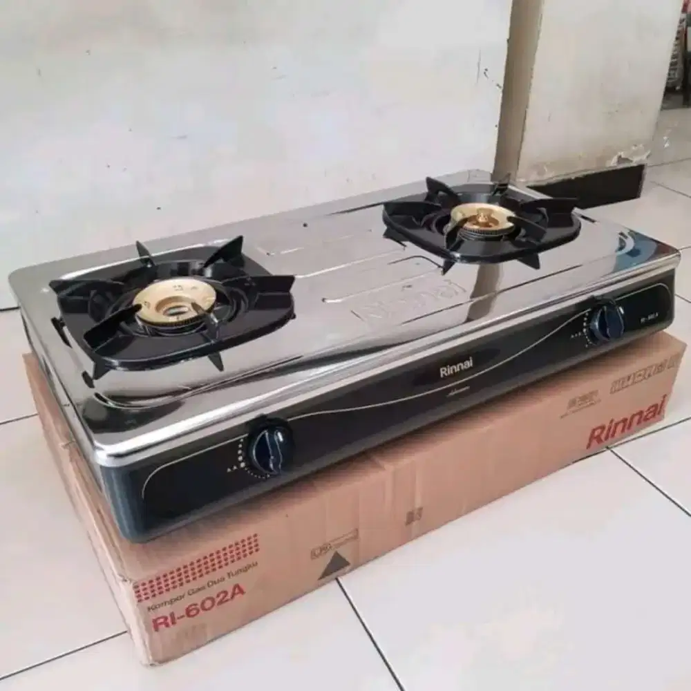 Kompor 2 tungku baru