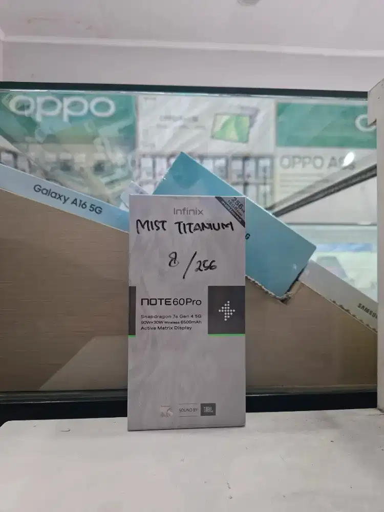 INFINIX NOTE 60 PRO 8/256 NEW MURAH GARANSI RESMI
