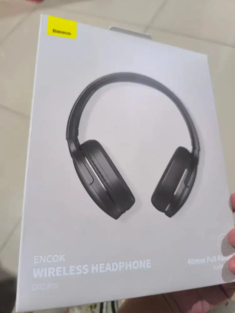Baseus Encok D02 Pro Black
Headset bluetooth headphone wireless