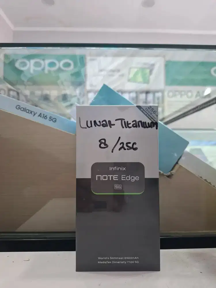 INFINIX NOTE EDGE 5G 8/256 NEW MURAH GARANSI RESMI