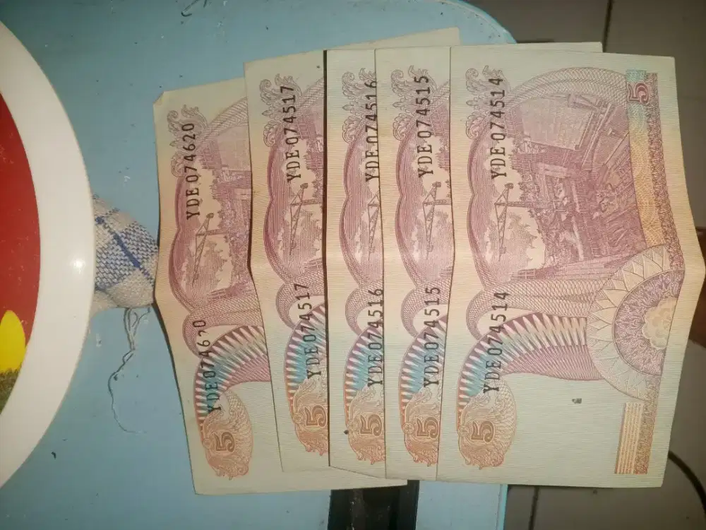 jual uang kuno 5 rupiah
