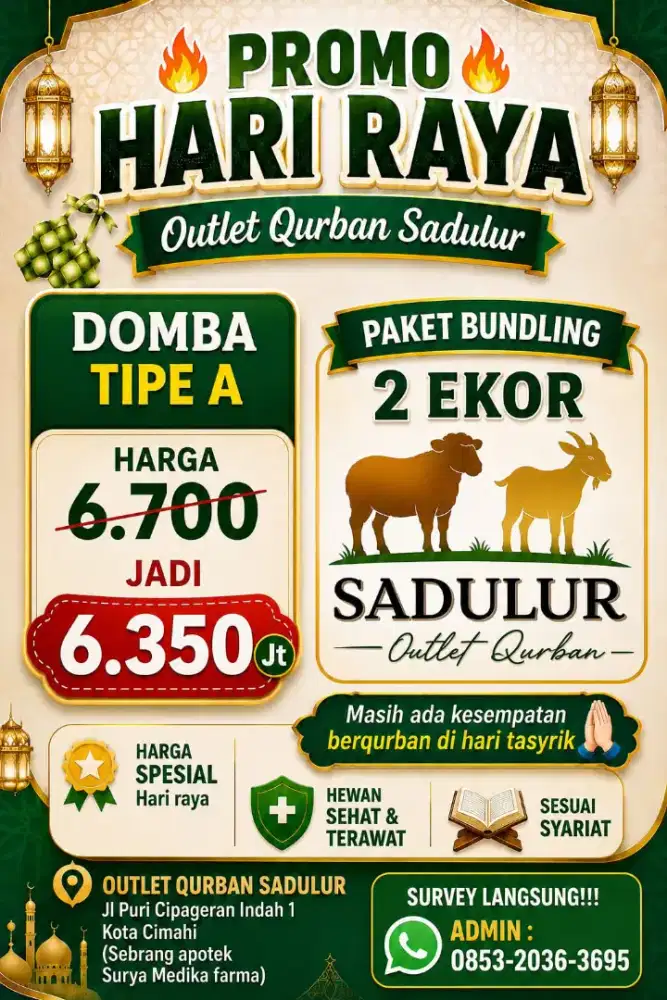 Promo hewan qurban