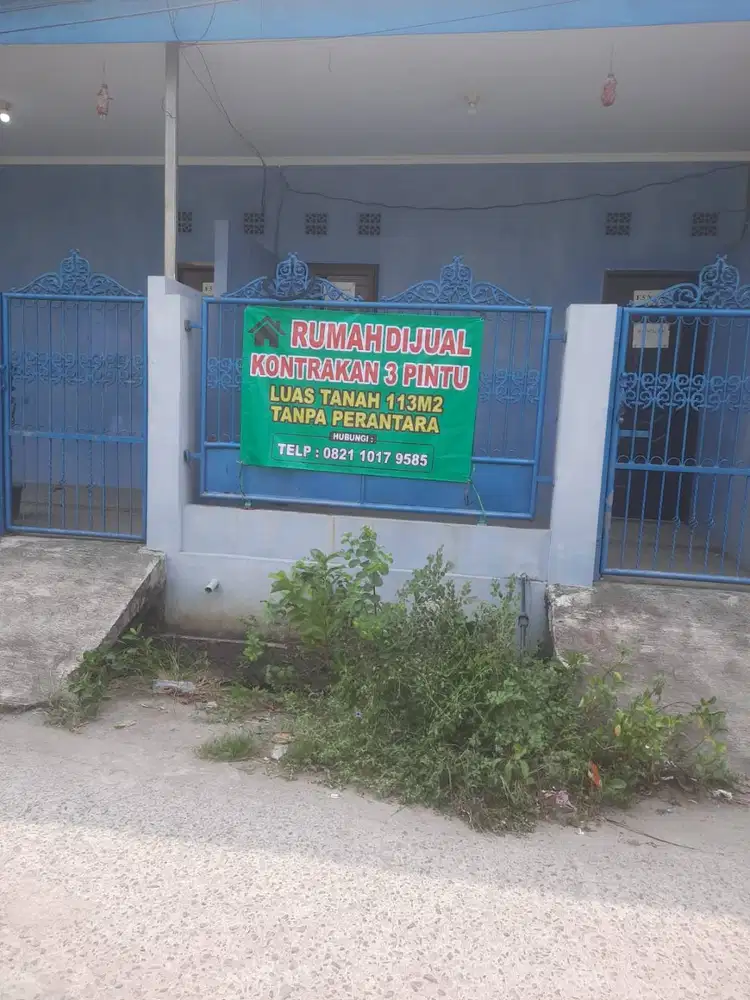 Rumah Kontrakan 3 Pintu