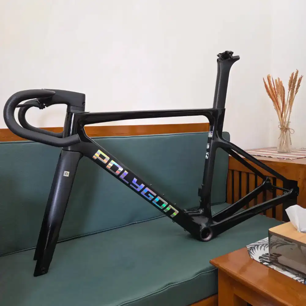 Frameset Frame Carbon Roadbike New Helios A 2025 Black Phantom Second