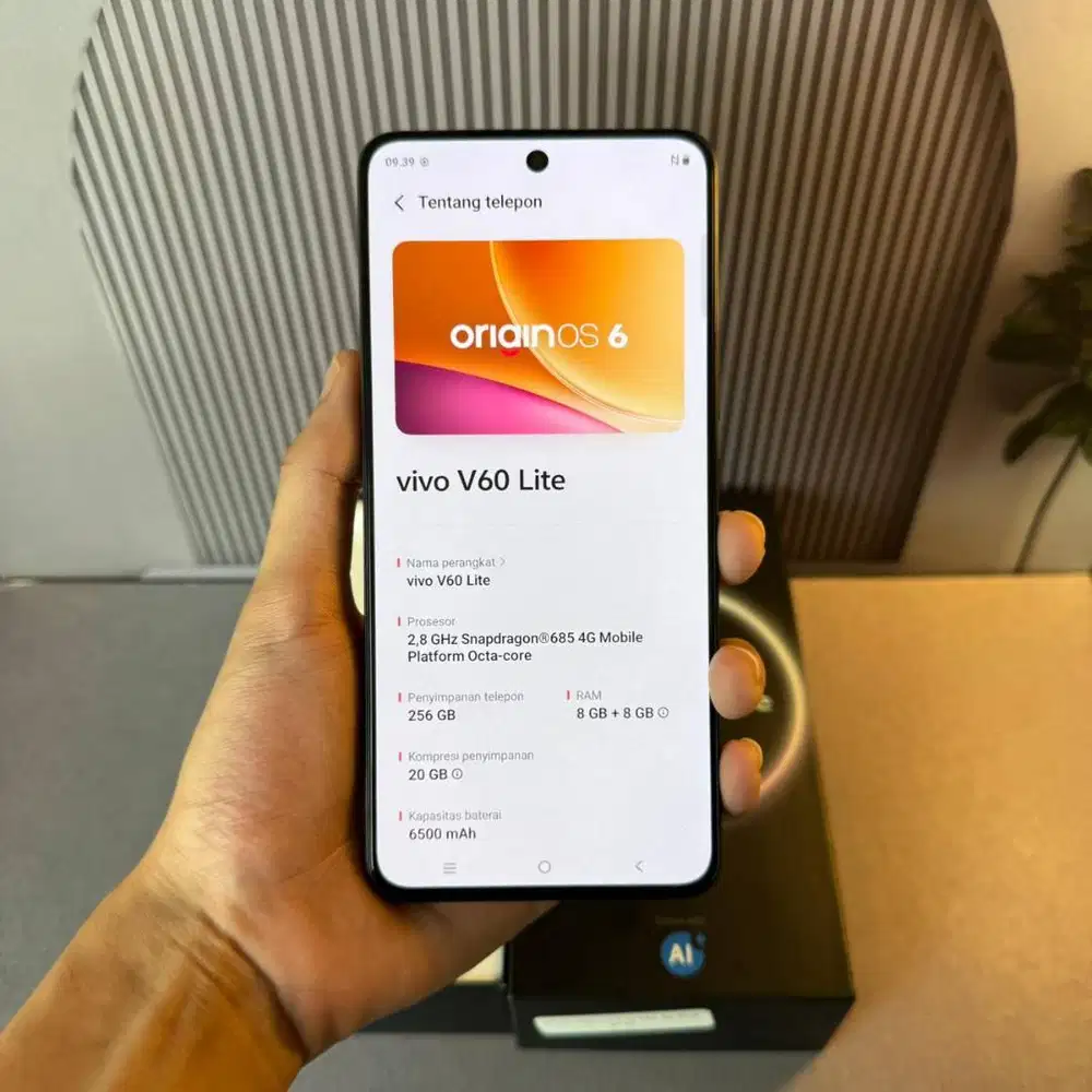 Vivo V60 Lite 4G 8/256gb Resmi Indo