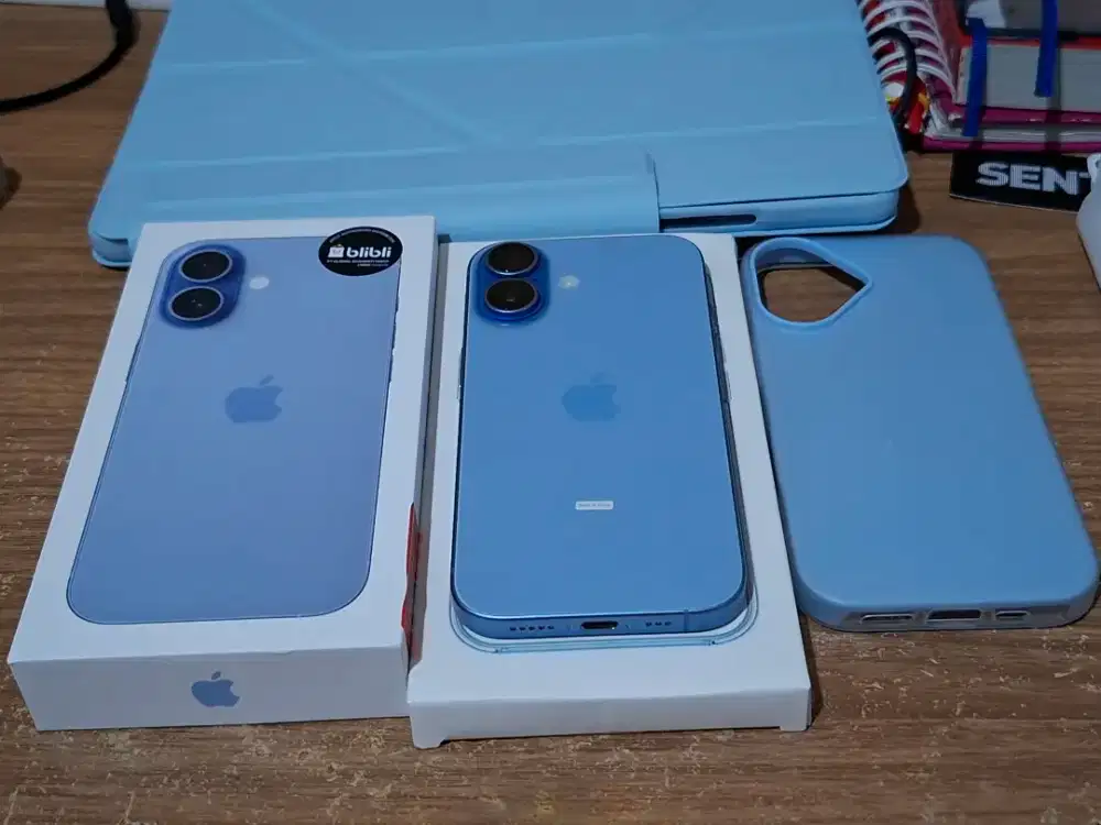 Iphone 17 Mist Blue 256GB Garansi Blibli