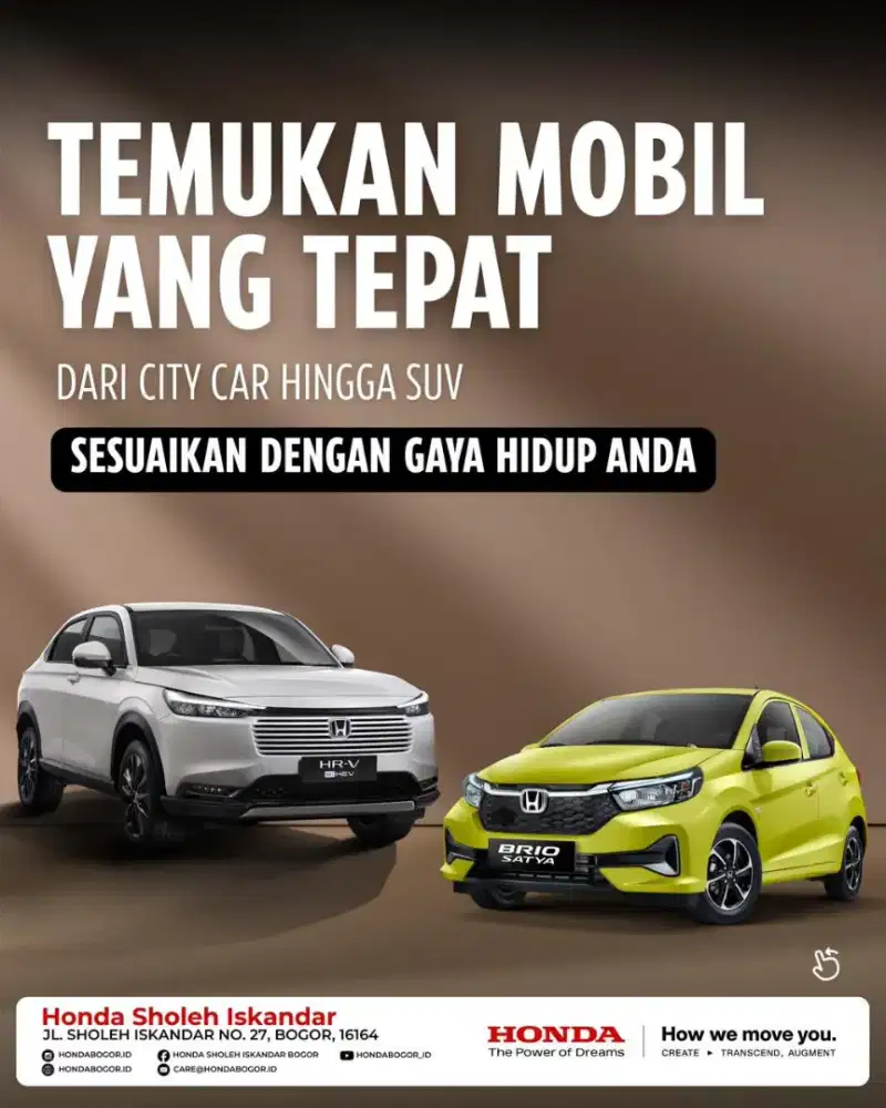 Mobil Honda new (baru)