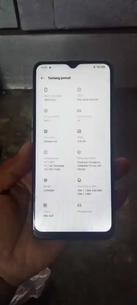 Oppo a16 3/32gb normal