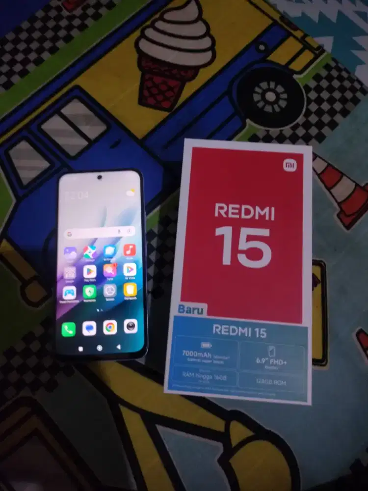 Xiaomi Redmi 15 Ram 8/ Rom 128 Batere 7000 mAH