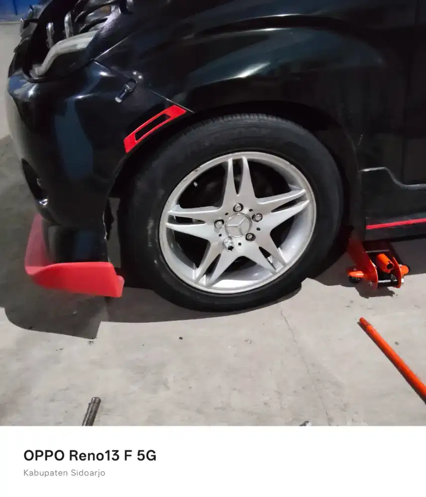 Velg mercy compomotive R16 + ban