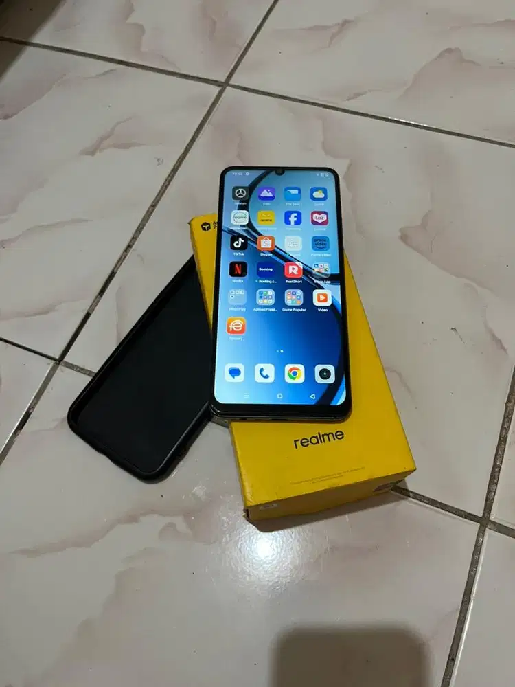 realme note 60 12/128gb (6+6/128gb) fullset normal