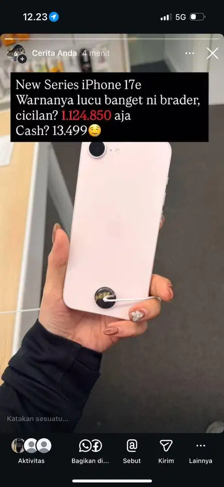 Cicilan 0% iPhone 17e