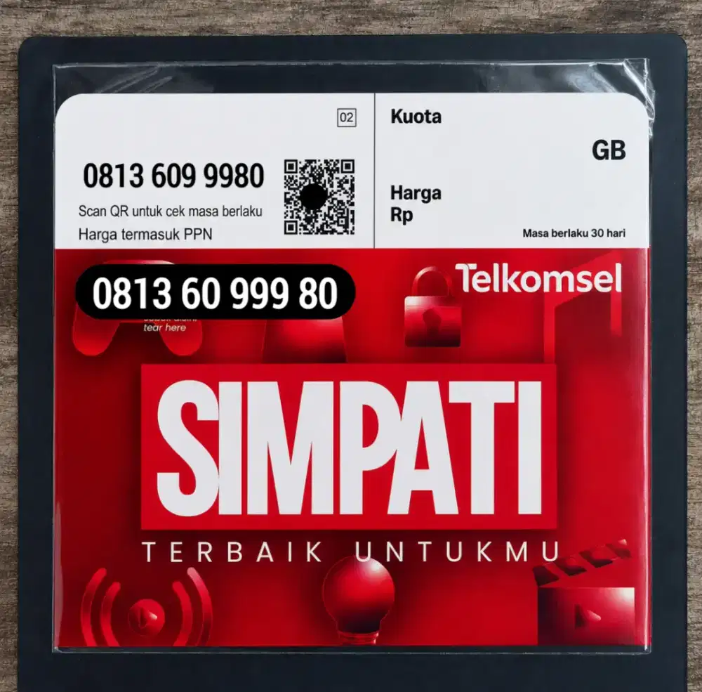 Kartu Perdana Telkomsel Simpati 11 Digit Nomor Cantik
Seri 081360