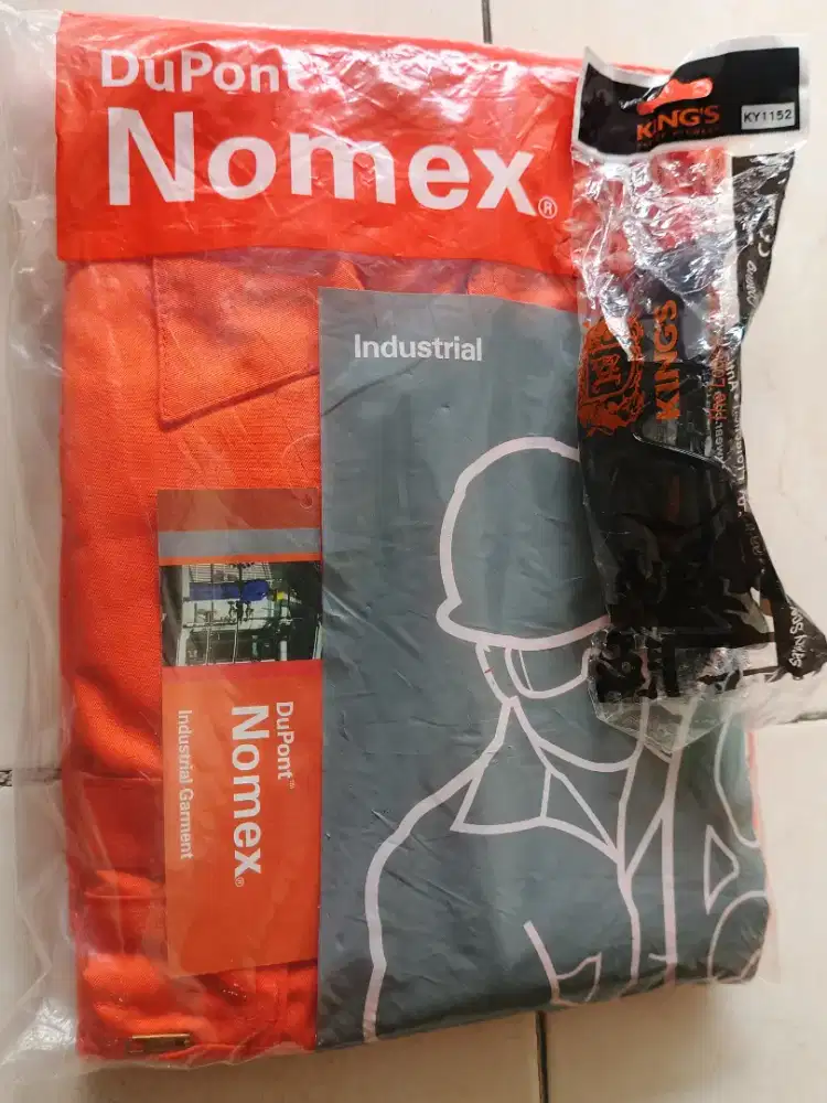 seragam safety/ wearpack/ caverall merk dupont nomex