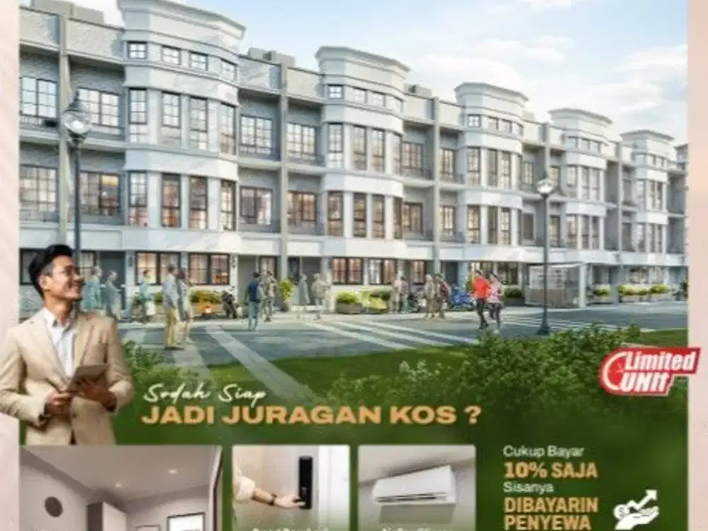 Jual Rumah CAMBRIDGE DORMITORY – Auto Jadi Juragan Kost! Kost Mewah PIK2 Cicilan Ringan 11 Juta
