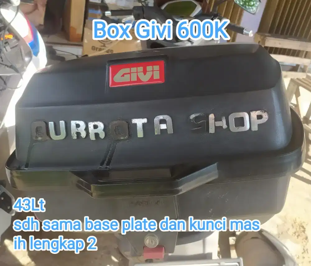 BOX MOTOR GIVI 43LITER