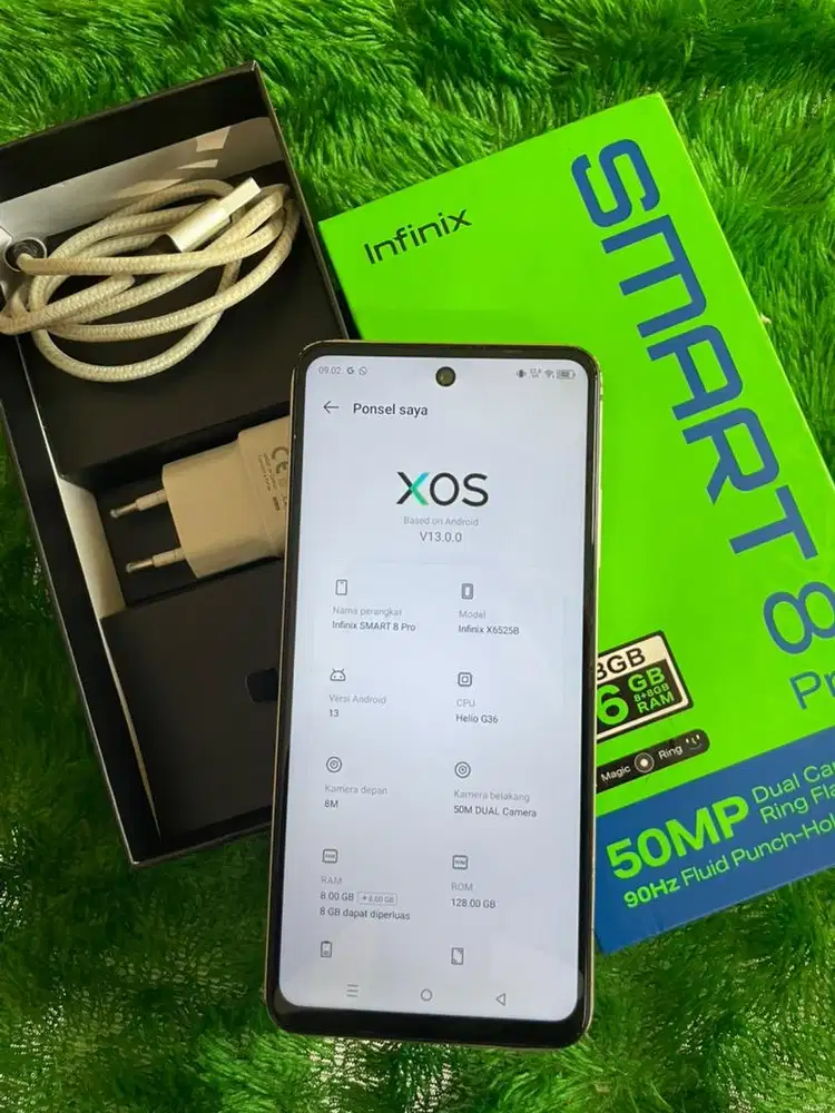 INFINIX SMART 8 PRO RAM 8+8 / 128