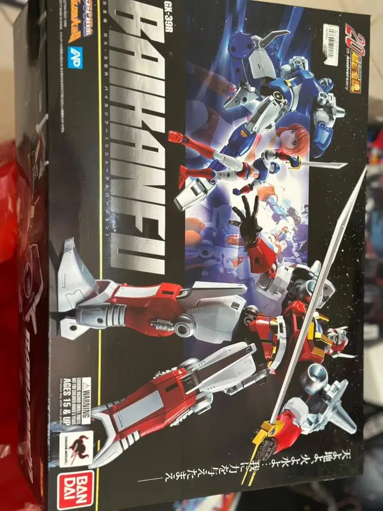 Preloved Bandai Soul of Chogokin GX-39R Baikanfu– Die-Cast Metal