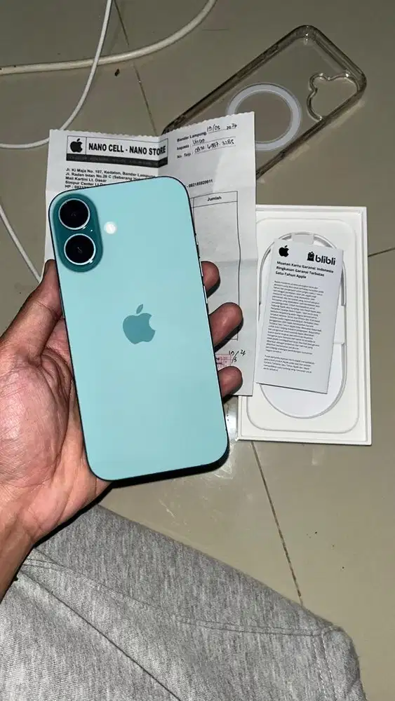 Iphone 16 128GB Like New Resmi