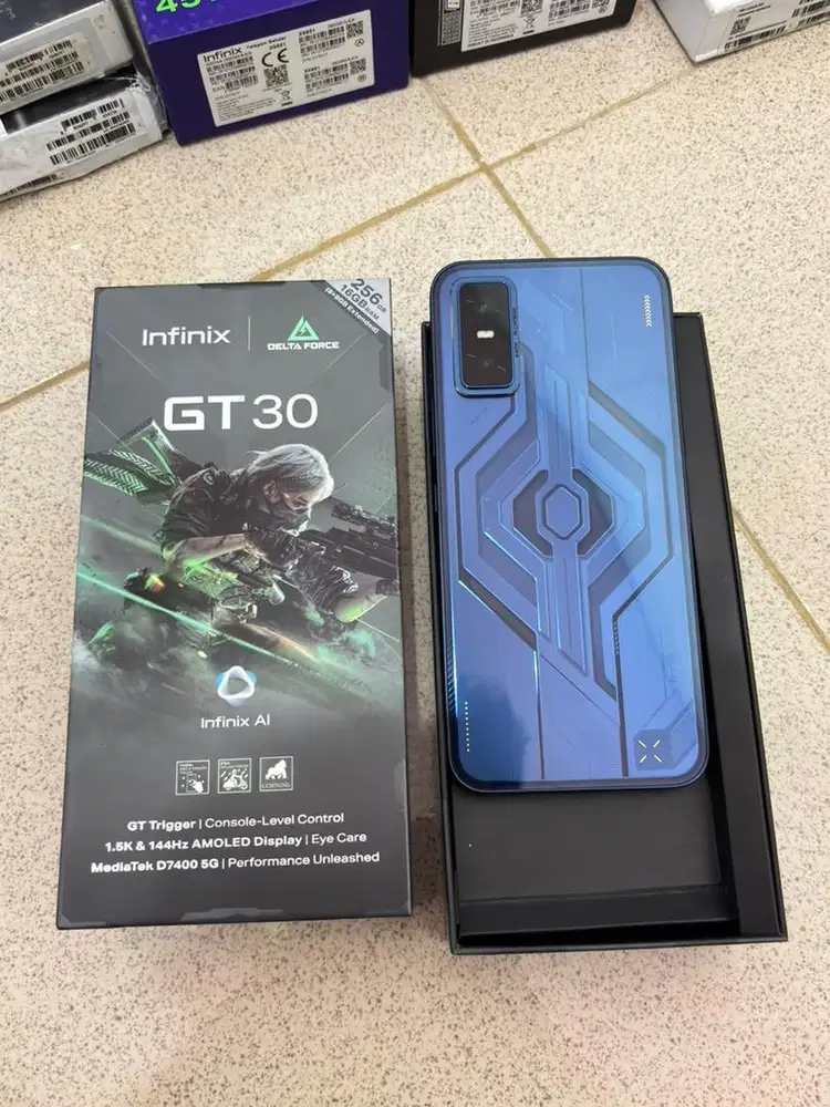 INFINIX GT 30 Ram 8/256, Kondisi Mulus, Lengkap, Bergaransi.
