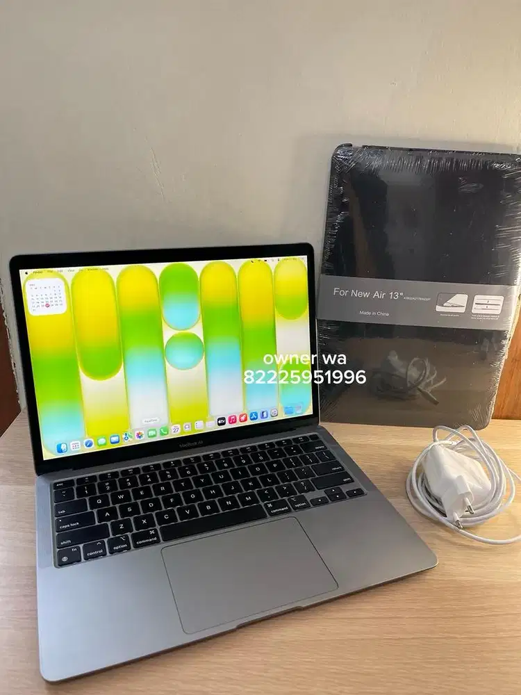 Macbook Air M1 ssd 256gb Mulus Ibox Jual cepat