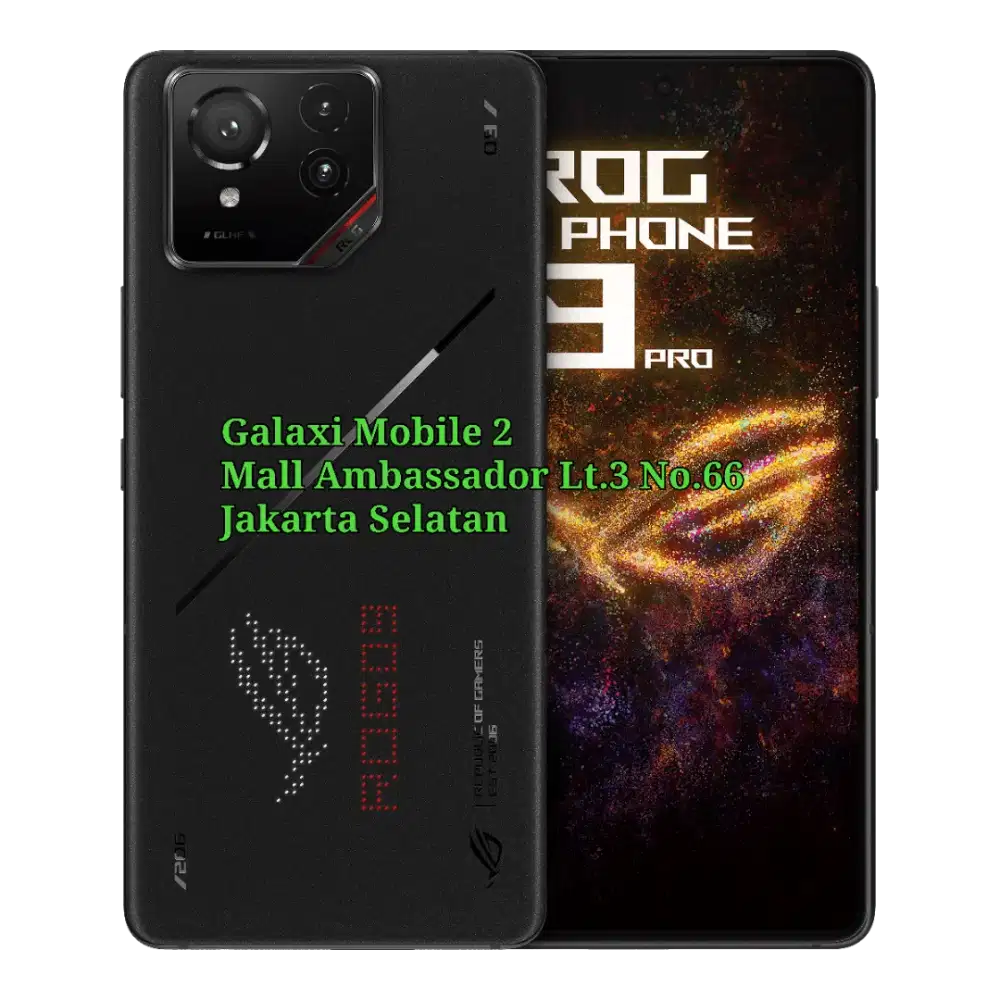 Asus ROG Phone 9 Pro 16GB 512GB Resmi Bisa Cash Kredit Tukar Tambah