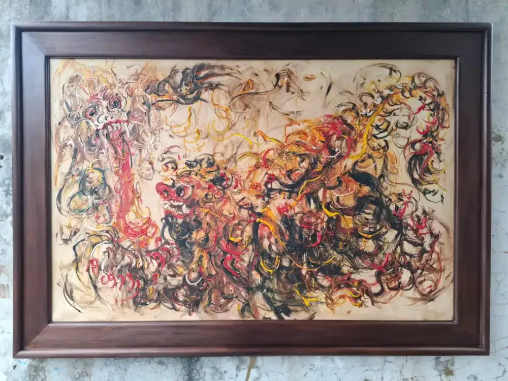 Lukisan Affandi Barong