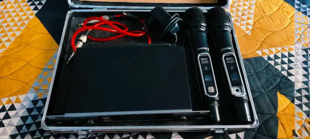 Mic set shure wireless