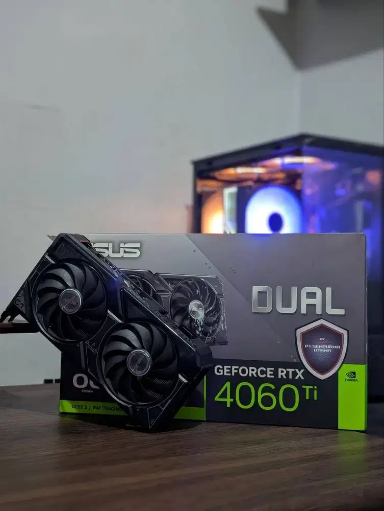 Asus  Dual RTX 4060 TI 8GB Fullset Garansi ON