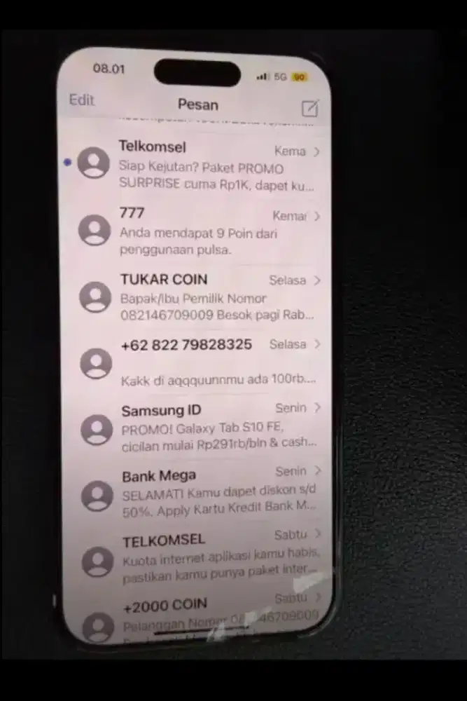 Di jual iphone 15