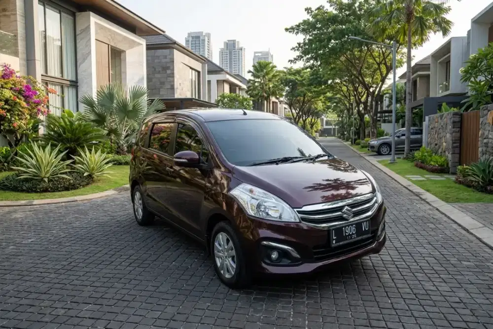 Ertiga tipe GX Automatic 2017 odo 80 rb an DP Rp. 30 JT