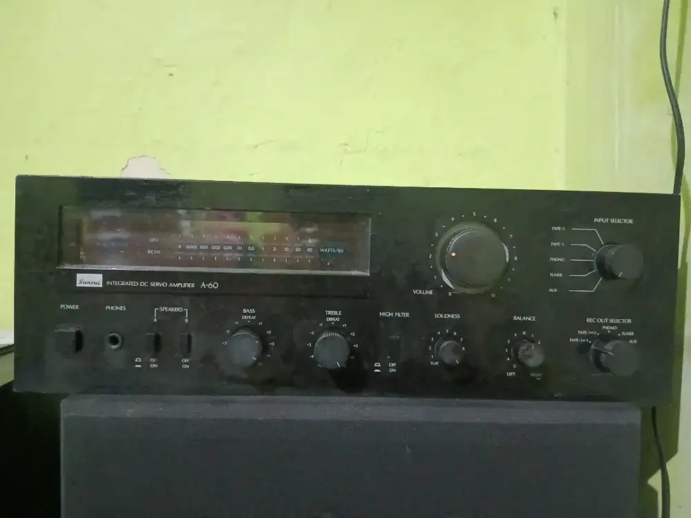 Amplifier Speaker Sansui