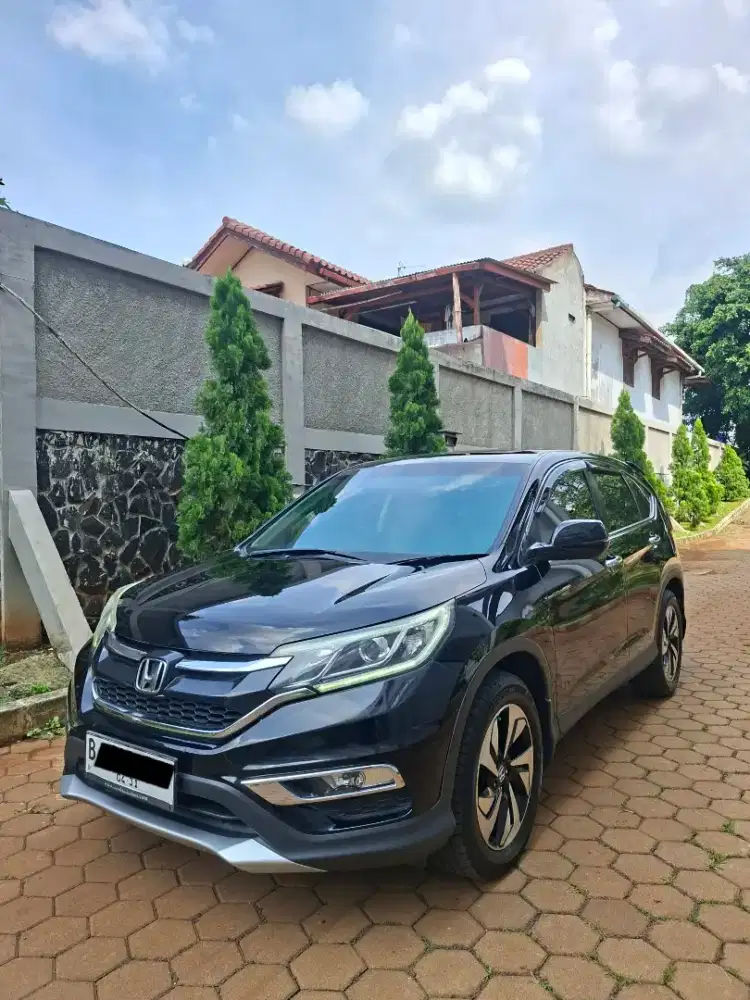 (Harga Cash) CRV 2.4 RS Prestige AT NIK 2015 PMK 2016 Hitam