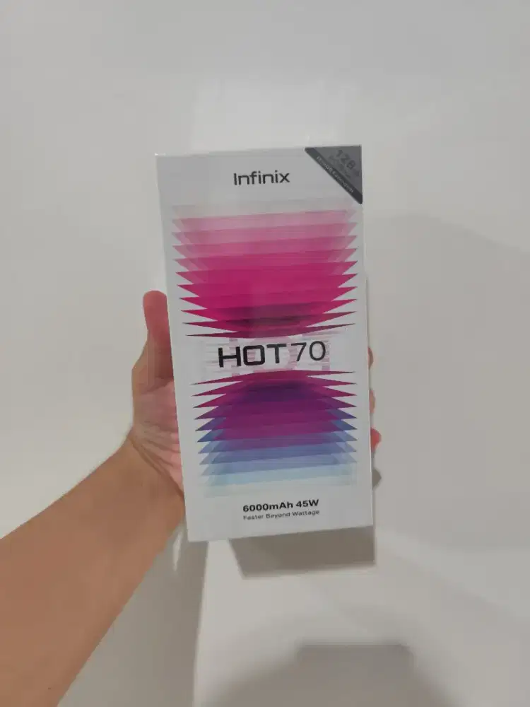 Infinix Hot 70 Garansi Resmi BNIB 4/128 GB