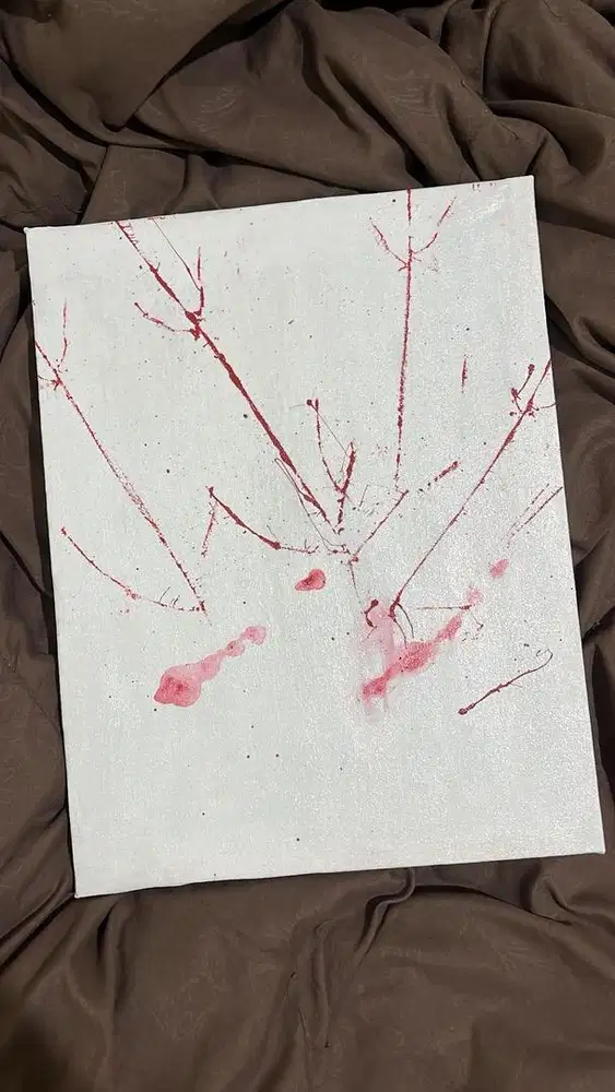 Lukisan acrylic
