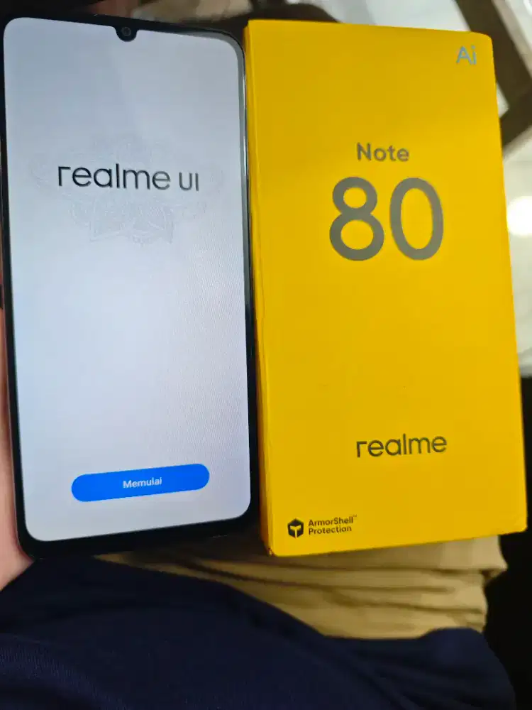 Realme Note 80 4/64 msih baru gak jdi pke yg di beliin GK mau BS TT