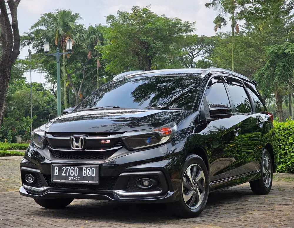 TDP 25.JT NEGO| MOBILIO RS CVT 1.5 AT 2017 HITAM FULL BILED SEGER !!