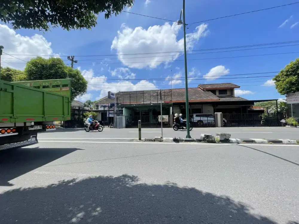 Dijual Tanah Bonus Rumah Pinggir Jalan HOS Cokroaminoto Kota Jogja