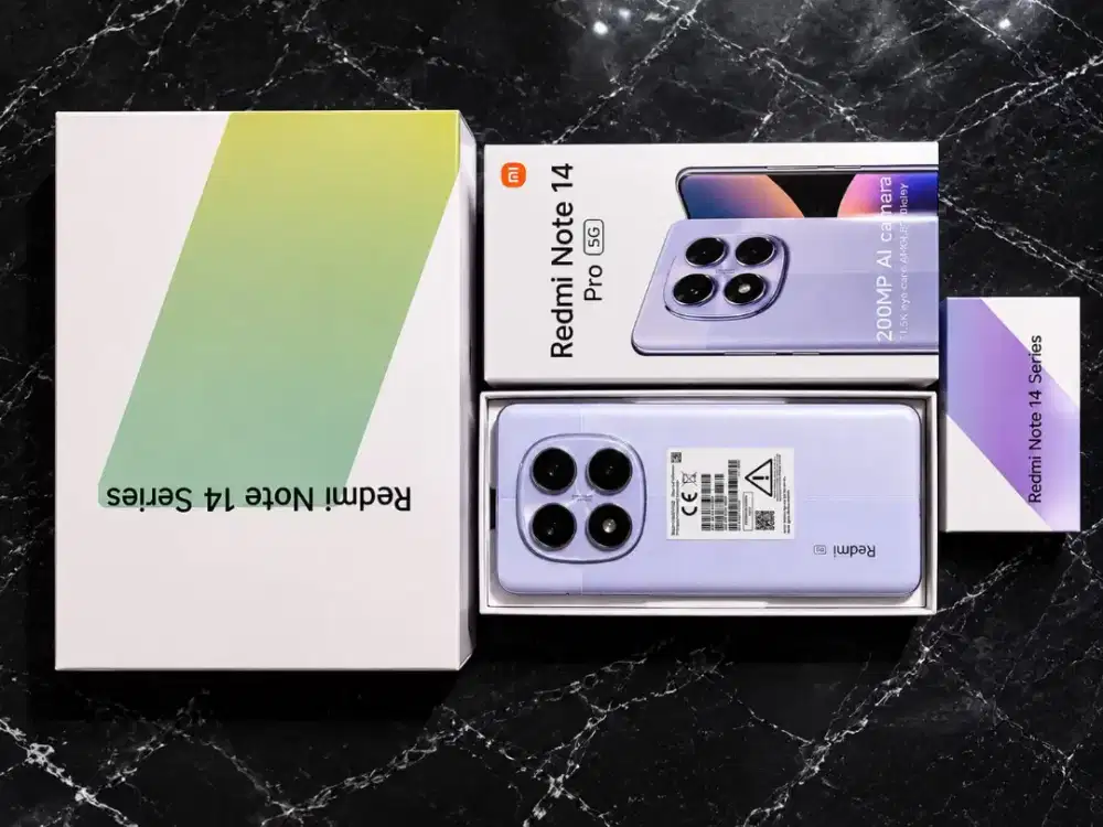 Redmi Note 14 pro 5G 8/256 fullset mulus
