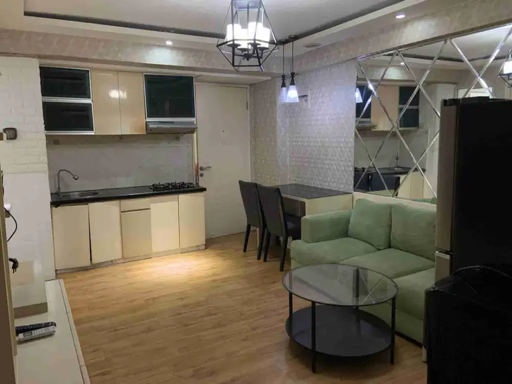 Sewa 3BR Furnished apartemen Bassura City tower Flamboyan per tahun