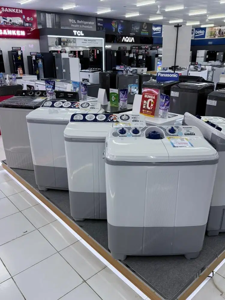 MESIN CUCI 2 TABUNG PANASONIC 7,5KG