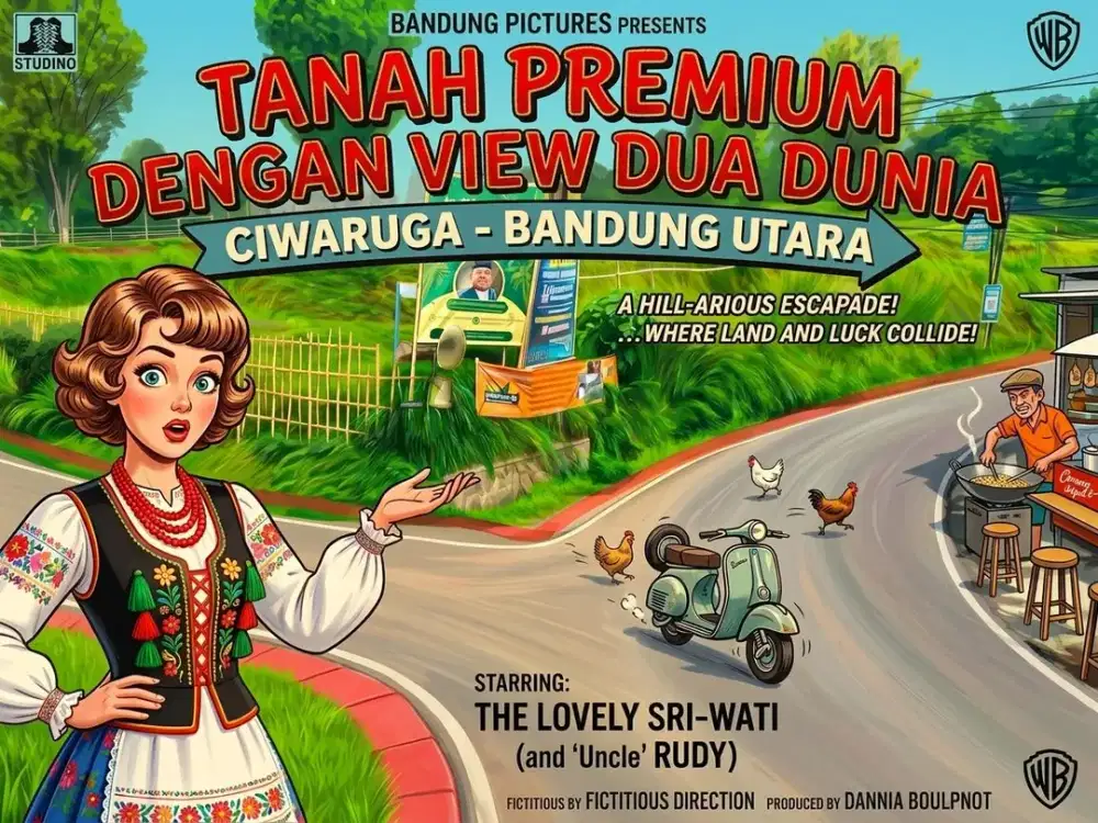 DIJUAL TANAH DI CIWARUGA, GEGERKALONG, BANDUNG UTARA.