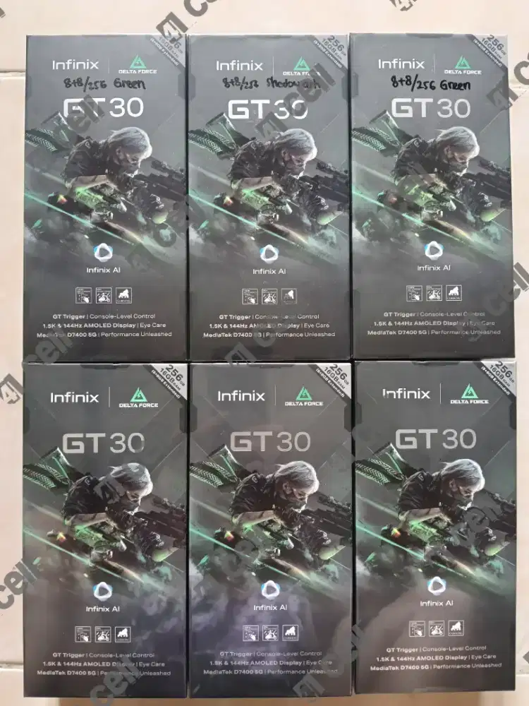 Infinix GT 30 5G ram 8+8/256 100% baru Termurah
