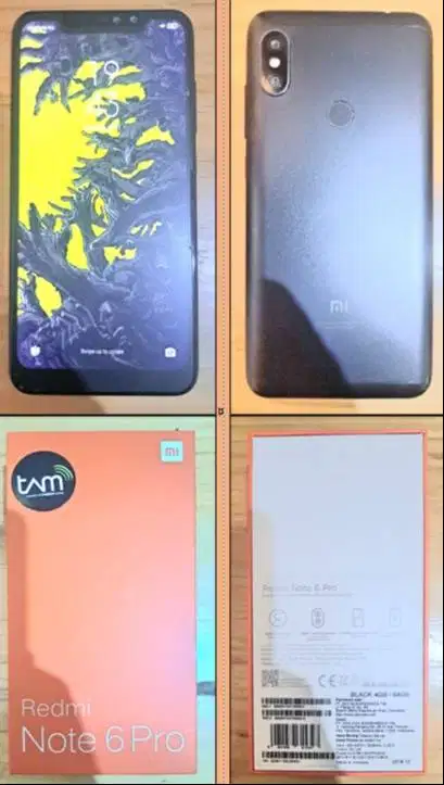 Redmi Note 6 Pro Black 4/64 Gb