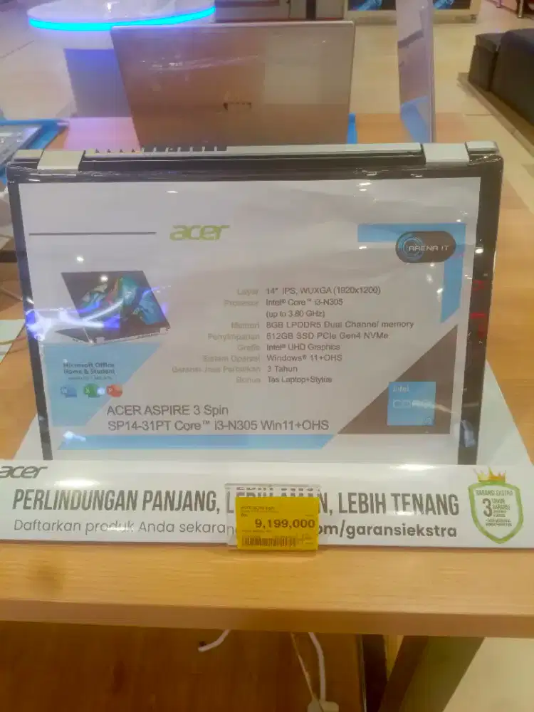 promo free hingga 2x cicilan di home credit, cukup KTP saja.