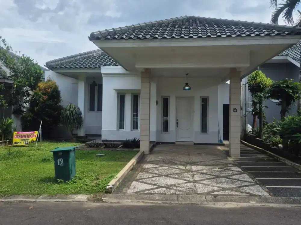 Disewakan Murah Rumah Luas di Sentul Bogor LT 300 Lingkungan tenang, udara sejuk, dan akses mudah
