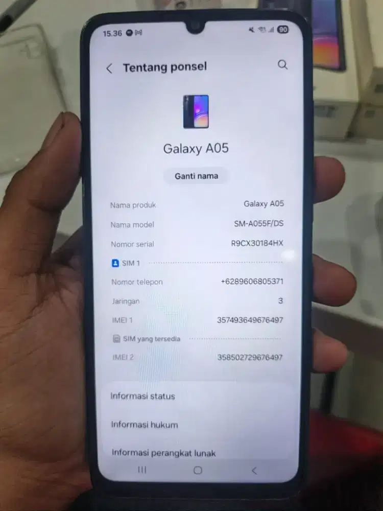 Samsung A05 6/128 black